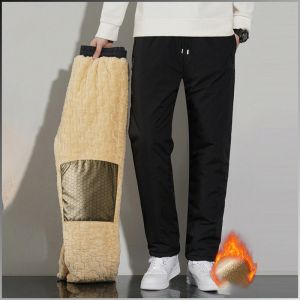 กางเกงวอร์ม ความยืดหยุ่น ระบายอากาศได้ กางเกงลำลอง เก็บความร้อนได้ยาวนาน กันลมและกันหนาว ทนทานต่อการสึกหรอ