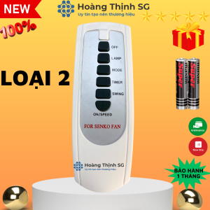 Remote điều khiển quạt SENKO điều khiển quạt SENKO - Tặng kèm pin