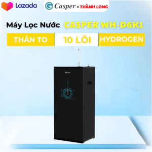 GIẢM 300K KHI MUA TẠI CỬA HÀNG TỈNH BÌNH THUẬN Máy lọc nước Casper Hydrogen 10 lõi WH-D6K1 Hệ thống lọc 10 bước diệt khuẩn BẢO HÀNH 2 NĂM CHÍNH HÃNG