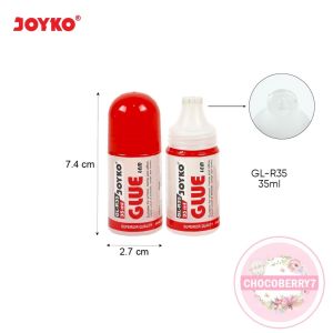 Lem Kertas Cair Liquid Glue Joyko GL-R35 R50 R125 Lem Cair 35ml 50ml 125ml