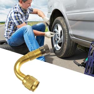 Độ bền coppers lốp van mở rộng với 3 góc độ cho xe mô tô xe ô tô xe đạp với tự động bánh xe máy