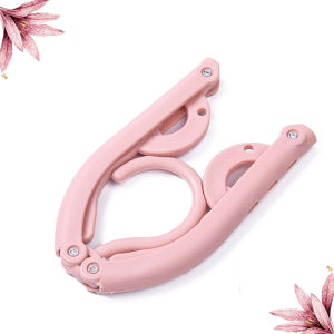 CREATIVE STUDIO Foldable Travel Hanger - Space-Saving Slip-Resistant Sturdy Material 1pc