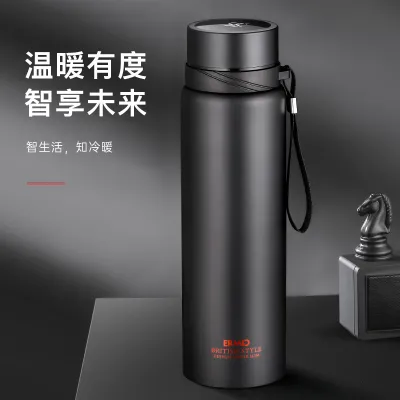 FACAI23304 Stainless Steel Large Capacity Thermal Cup Outdoor Portable Travel Pot Sling Sports Water Bottle Logo Thermos