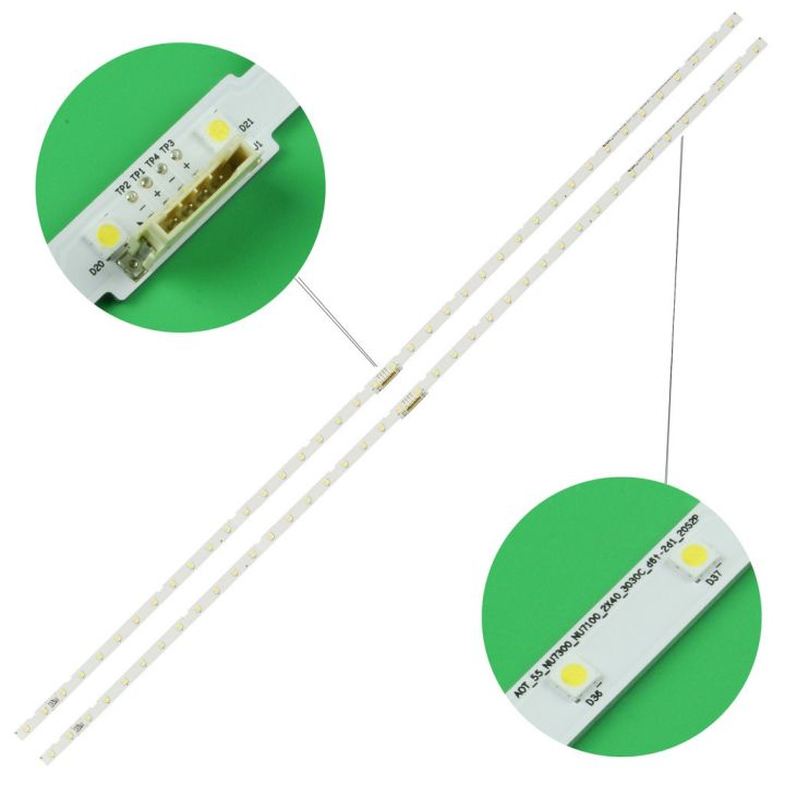 HCZION GUIDATO Striscia Di Retroilluminazione Adatta For Samsung UE55NU7379 UE55NU7026 UE55NU7026K UE55NU7120K UE55NU7120K UE55NU7025 UE55N5500 UE55NU7179 UE55NU7402 Strisce Di Retroilluminazione TV - Foto 6