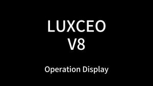 ไฟวิดีโอ RGB พกพา LUXCEO V8 โคมไฟเกมเมอร์ 2000mAh สำหรับถ่ายภาพ วิดีโอ เซลฟี่ ไฟเติมสำหรับ Vlog/YouTube