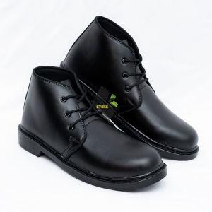 Sepatu PDH Tali 3 Non Resleting untuk Security Kantor Dinas Kuliah Polisi Varian Terbaru 2025