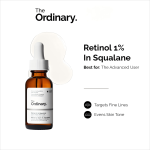 The Ordinary Retinol 1% In Squalane - 30 mL| High-Strength Retinol Serum