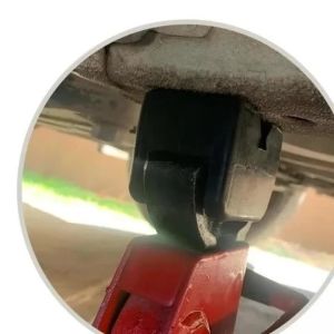 Hanson8 Car Slotted Lift Jack Stand Rubber Pads Floor Adapters Frame Rail Pinch Lifting Universal Repair Tools Suitable for VW Ford T6H1N