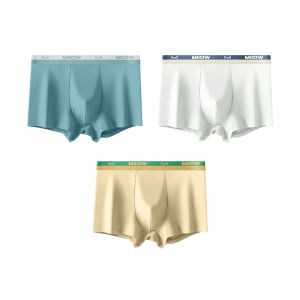 CMENIN  3Pcs Hot Sale Nylon Man Underwear Boxer Men Hip Raise Cueca Mens Panties Boxers Shorts Underpants Ropa Interior Hombre M1890