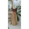 MODERN FILIPINIANA OMBRE DRESS. 