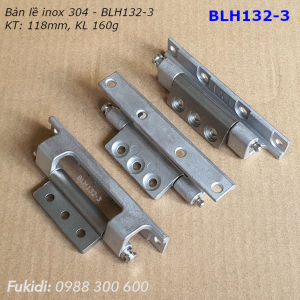 Bản lề tủ điện hình hộp inox 304 KT 118x25x25mm - BLH132-3