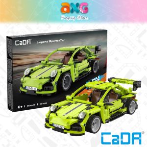 CaDA Legend Sport Car Pull back Vehicles Brick DIY 1:18 Scale Vehicles Set C52024W
