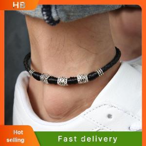 HB Handmade Mens Womens Rope Anklet Ankle Bracelet Barefoot Sandal Beach Jewelry