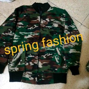 Jaket Anak Loreng Kasad Model Bomber - Jaket Bomber Anak Loreng Kasad
