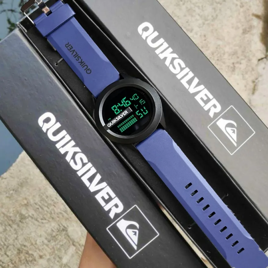 Rare Quicksilver Watch Analog And Digital Alarm. | eBay