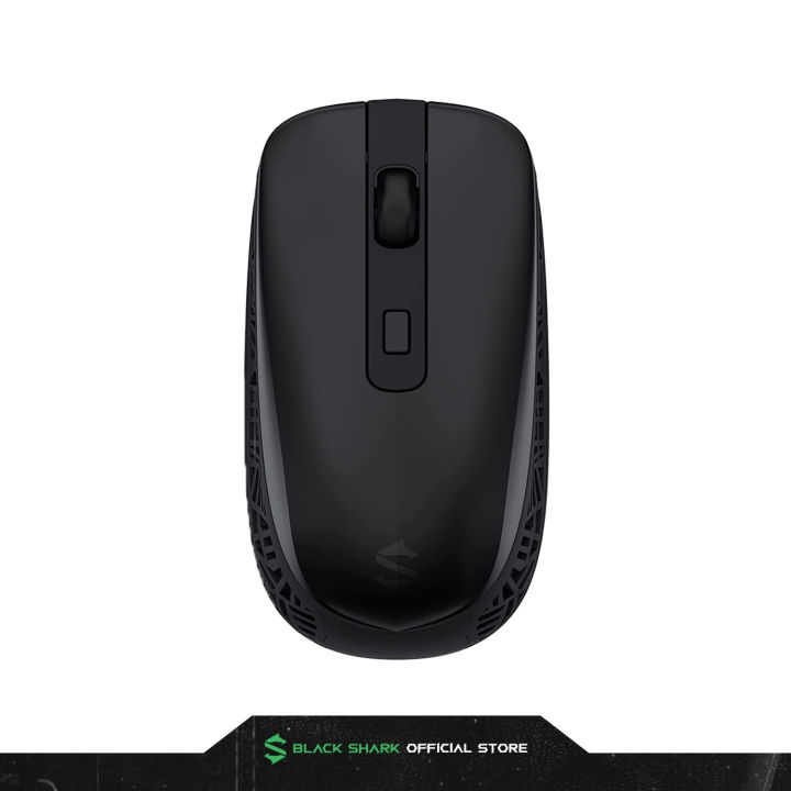 Black Shark Mako M3 Mouse | Silent Click | Universal Compatibility | Rechargeable | Plug and Play | Wireless