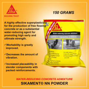 Sikament NN Powder 50 x 150 Grams Sika Water-Reducing Concrete Admixture