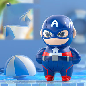 Anime Figures Spiderman Water Iron Man Captain America Beach Summer Water Fight Toy Outdoor Fun Toy for Children Boy Girl
