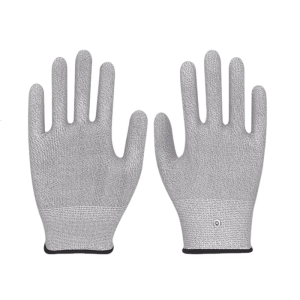 Intelligent Microcurrent Therapy Gloves Silver Fiber Construction Breathable Ergonomic Suitable For Physical Therapists