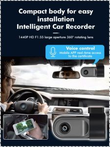 Car Recorder Does not Take Up Much Space Pre-car Start Reminder High Definition Video 3d Trajectory