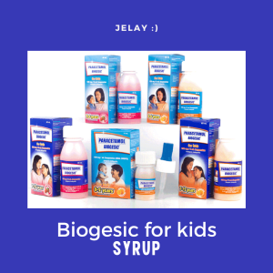 Biogesic for Kids 0 - 2 years Old Orange Flavor 100 Mg/ml 15 ml Oral Drops