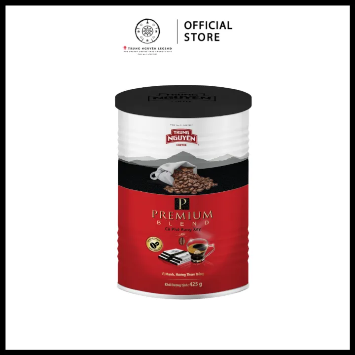 Trung Nguyên Legend - Cà phê rang xay Premium Blend - Lon 425gr