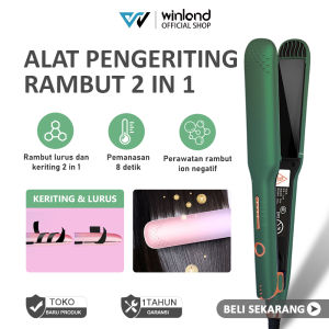 Winland Catokan Rambut 4 in 1 CATOKAN RAMBUT LURUS & CURLY(FREE Bubble Wrap)