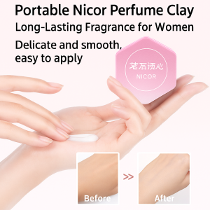 Luxurious and Moisturizing Solid Perfume Portable Antiperspirant Solid Balm Ancient Method Flower Fragrance Body Perfume Natural Body Scent Long-lasting Fragrance