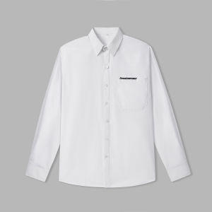 Áo sơ mi nam thêu túi ngực chất oxford dầy mịn form rộng trẻ trung các tính SMP21