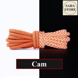 Dây giày dạ quang phản quang bản tròn SAHA943 buộc giầy cao cổ boot thể thao cột sneaker nam nữ dài 1m 1m2 1m4 1m6 1m8
