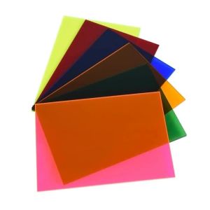 6 Pack Colored Acrylic Sheets Plexiglass Panels 5x7 Inches 1/8 Inch Thick for DIY Projects Art  Cutting & Engraving