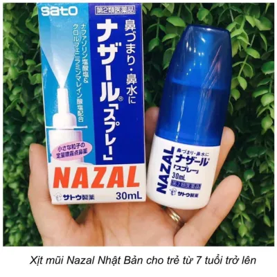 Xịt mũi xoang Nazal Nhật Bản 30ml