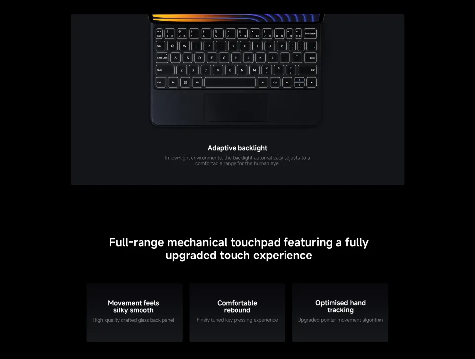 xiaomi pad7用 focus keyboard Xiaomi Pad 7 7 Pro Focus Keyboard - Xiaomi Singapore