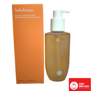 Fullsize 200ml Sữa rửa mặt dịu nhẹ sạch sâu dưỡng ẩm Sulwhasoo Gentle Cleansing Foam