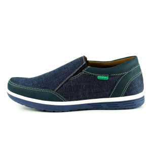 SEPATU PRIA CASUAL SLIP ON TERBARU KHAMZO D03 TERBARU