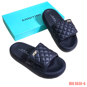 Dép Quai Ngang Chần Chỉ Dán Xé Đế Bằng 4P Chống Trượt Fullbox 6336-2