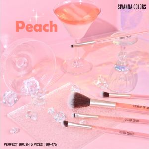 BR-176 ซีเวนนา คัลเลอร์ส เพอร์เฟค บลัช 5 พีส Sivanna Colors Perfect Brush 5 Pieces