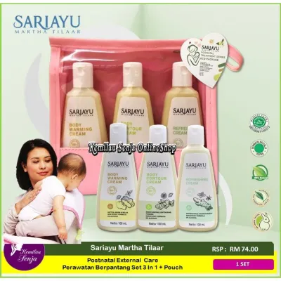 Discount clearanceSariayu Set Habis Bersalin / Set Berpantang Economy Pack ( Tapel Pilis & Param ) + Pouch / No Pouch