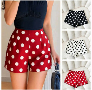 BAI Casual Plain Color AND Polka Dot AND Maong Denim Blue AVAILABLE IN Regular Size AND Plus Big Size High Waist Short