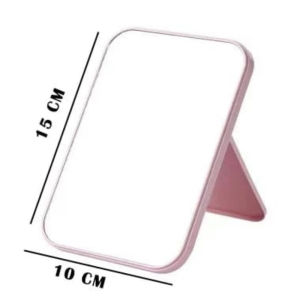 Cermin Kaca Make up kosmetik Lipat Serbaguna Portable