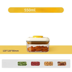 Pop-up Airtight Food Storage Containers with Lids Top Pop Container for Food Snack Container Box Food Snack Container with Leakproof Storage Box