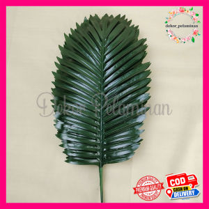 COD 1 LUSIN DAUN PALM CEBOL LUSINAN ARTIFICIAL - DAUN DEKORASI - IMPORT