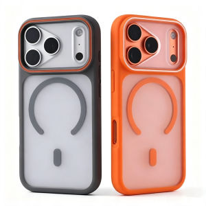 Luxury Matte Semi Transparent For Magsafe Magnetic Case For iPhone 17 16 15 14 13 12 11 Pro Max Plus Wireless Charging TPU Cover
