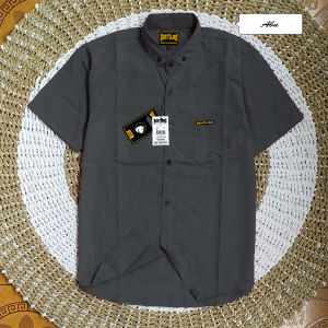 TERMURAH Kemeja Polos Pria lengan pendek /kemeja polosan top/baju kemeja kasual pria oxford kekinian