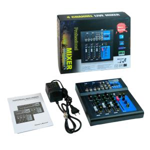 MG04BT Professional Audio Mixer 4-channel na built-in na EQ/recording function Suportahan ang