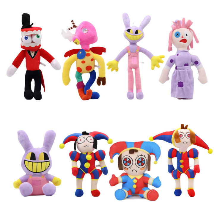 25-42cm The Amazing Digital Circus Anime Plush Cartoon Plush Clown Cute 