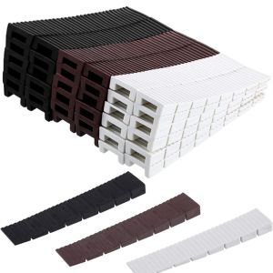 ZENGD 10ชิ้นค่ะ สำหรับตู้ประตู แผ่นชิมปรับระดับ แผ่นเวดจ์ เฟอร์นิเจอร์ shims Shims leveling ตัวปรับระดับเฟอร์นิเจอร์ แผ่นชิมปรับระดับเฟอร์นิเจอร์ โต๊ะ shims พรีเมี่ยม