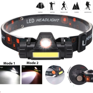 Senter Kepala Outdoor LED USB Headlight Rechargeable T6 COB / Senter Kepala Outdoor Murah / Senter Kepala Murah / Senter Kepala Outdoor Murah Bisa COD