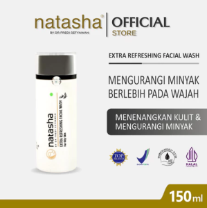 Natasha Facial Wash Oily 150ML / berminyak / berjerawat