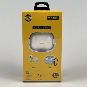 Realme Air Buds Pro 2 With Case Wireless Earphone 5.0 Headset Bluetooth Gratis Case Kualitas